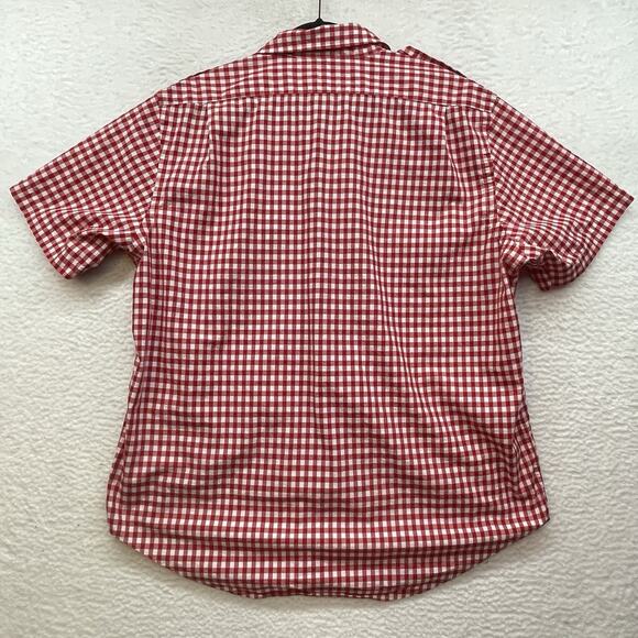 Vintage Polo Ralph Lauren Shirt Mens XL Red Check Pockets Button Down Cowboy - Picture 2 of 10